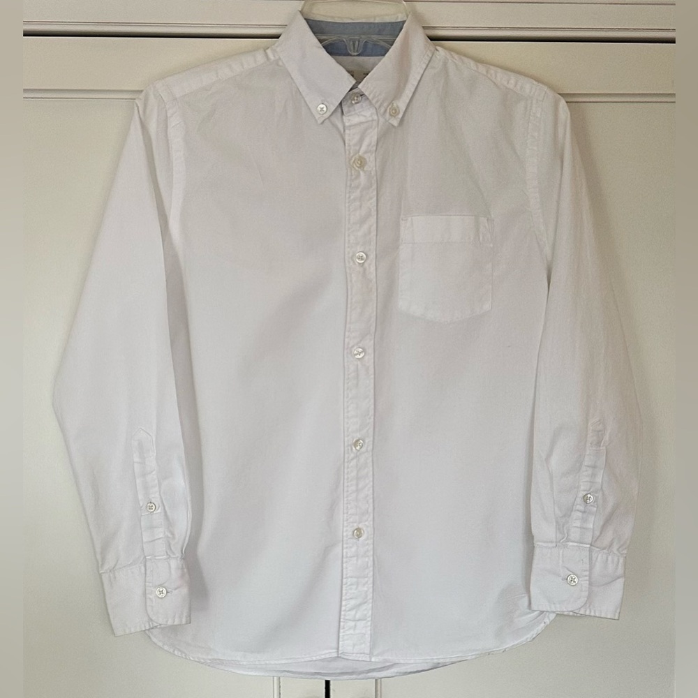 CREWCUTS Button Down White Dress Shirt - Size 12 Youth